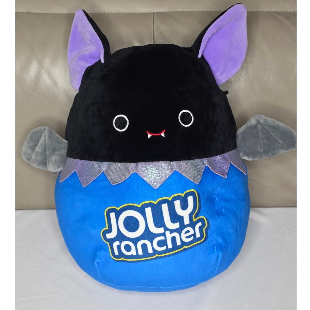 Squishmallows Official Kellytoy Plush Emily the Jolly Rancher bat 12"